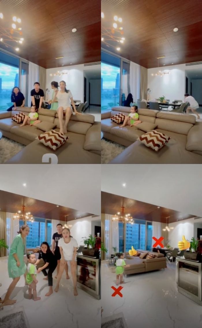 Mua nhà kiểu đại gia: Đoàn Di Băng tập con lối sống chanh sả