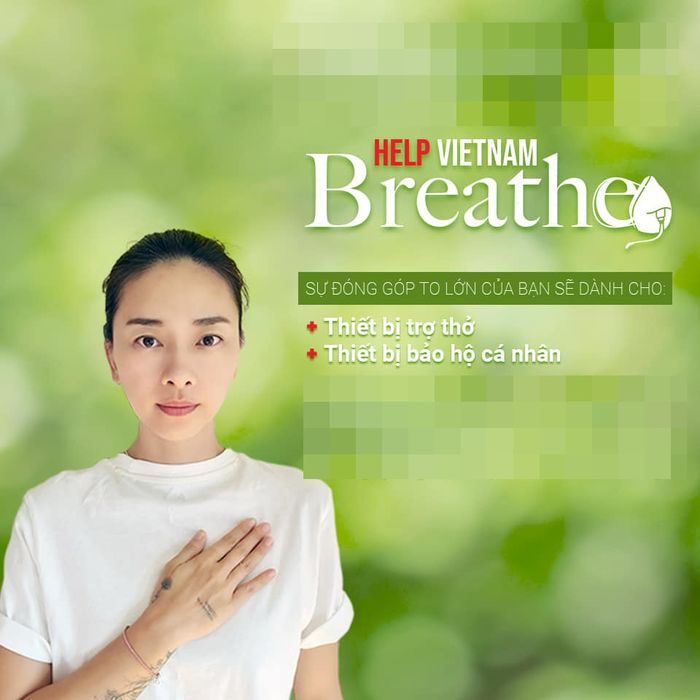 Ngô Thanh Vân và tình trẻ cùng kêu gọi quyên góp mua máy thở