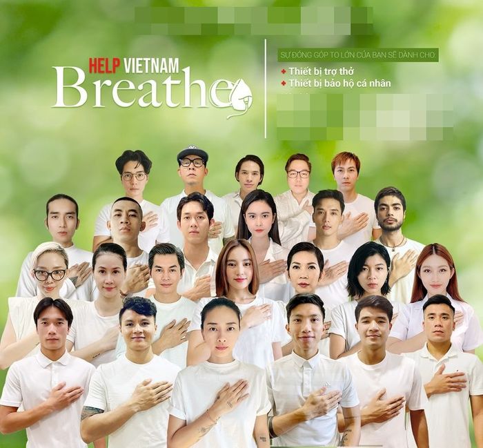 Ngô Thanh Vân và tình trẻ cùng kêu gọi quyên góp mua máy thở