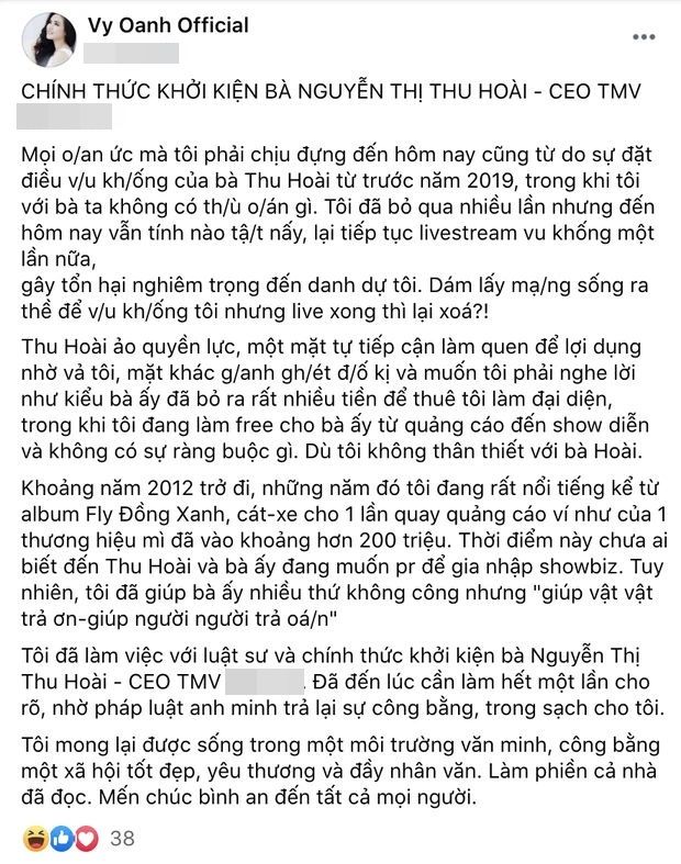 Ngồi hưởng hạnh phúc sau cưới chưa lâu, Thu Hoài bị tận 2 người kiện