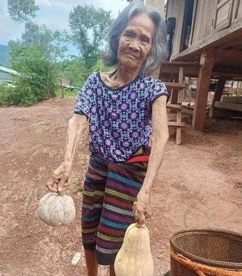 Cụ già mang 2 trái bí ngô ủng hộ Sài Gòn: Bà không có tiền đâu