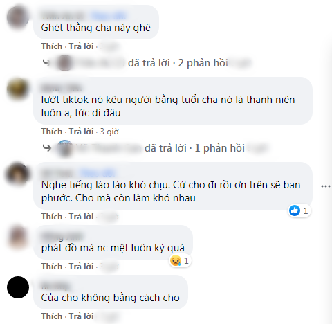 Vẫn là gương mặt ấy: người đàn ông chê người nhận cơm mất lịch sự