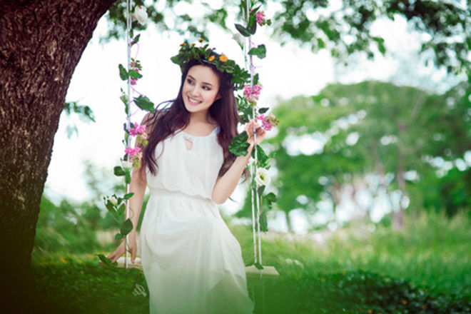 Nhan sắc thời còn phèn của Vy Oanh: mặt bầu bĩnh, hai mắt tròn xoe