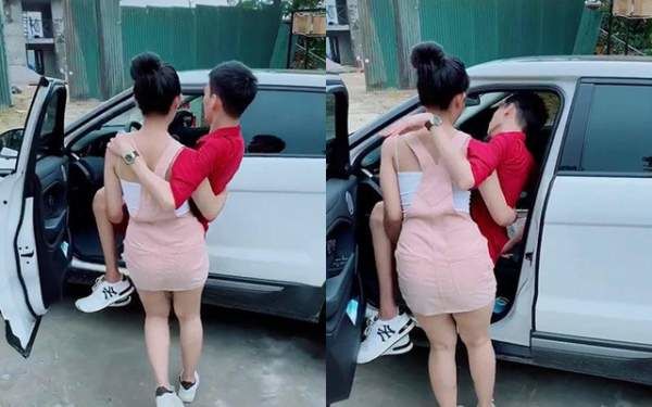 Ông bố đơn thân ngồi xe lăn, được vợ sau bế lên ô tô tiền tỷ mỗi ngày