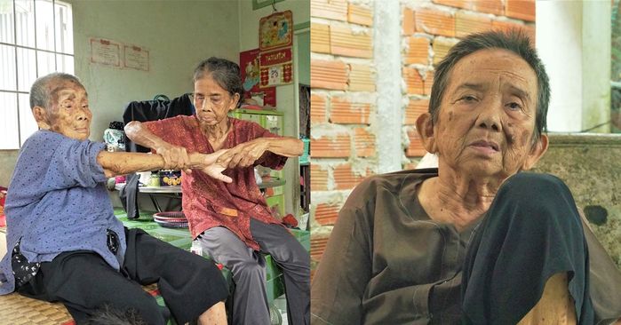 Xót cảnh cụ bà 71 tuổi ngày ngày mò hến nuôi mẹ và chị gái