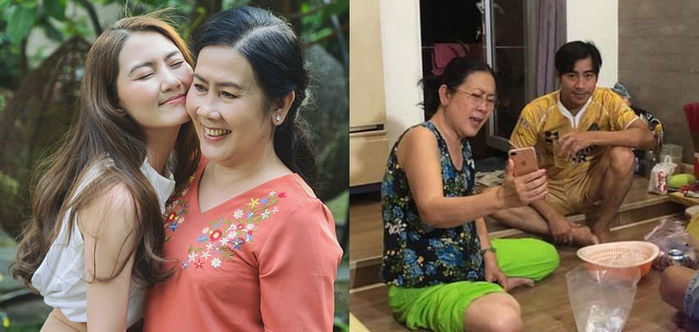 Phản ứng khó ngờ của Ngọc Lan khi Quyền Linh nhắc đến tên Thanh Bình
