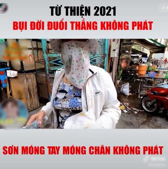 Phát cơm từ thiện nhưng từ chối cho vì người nhận mũm mĩm