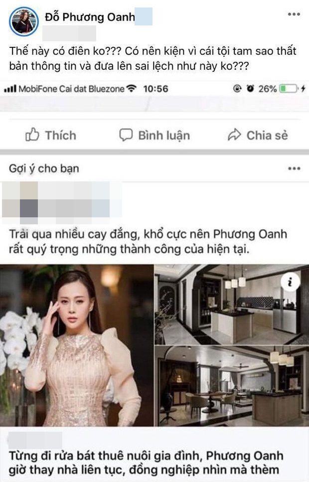 Phương Oanh gọi antifan là rác rưởi, dọa kiện vì bị bóp méo sự thật