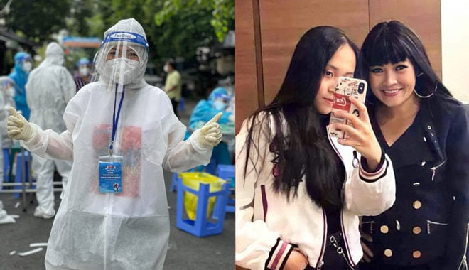 Ngưỡng mộ Phương Thanh làm tình nguyện viên đến đuối sức phải ngủ vội