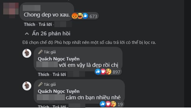 Sao nam Việt phản ứng khi vợ bị chê xấu đủ đường: Vũ Hà từ mặt