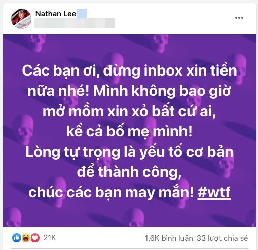 Sao Việt bị fan nhắn tin xin tiền: Quyền Linh không đủ sức