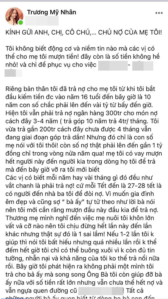 Sao Việt kiếm bao nhiêu tiền cũng không trả hết nợ cho đấng sinh thành