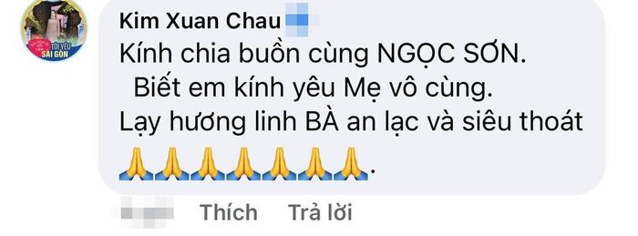 Sao Việt gửi lời chia buồn khi Ngọc Sơn mất mẹ không thể về chịu tang