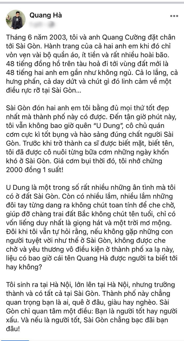 Tâm sự của những sao Việt xa quê chọn Sài Gòn lập nghiệp