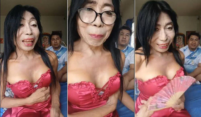 Vừa khoe da như gái 18, thảm họa chuyển giới Thái Lan lộ nhan sắc thực