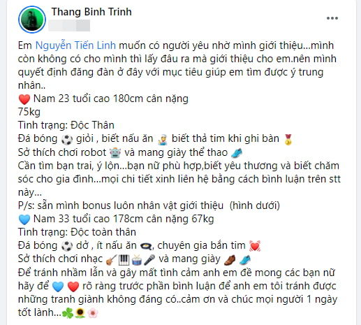 Trịnh Thăng Bình giúp Tiến Linh làm rõ nghi án tình cảm với Quỳnh Thư