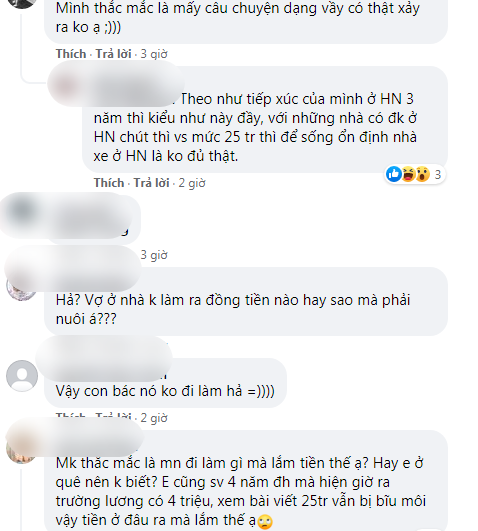 Về ra mắt nhà gái, bị mẹ người yêu chê vì chỉ kiếm được 25 triệu/tháng
