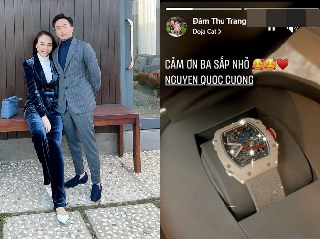 Lấy được vợ vừa đẹp vừa đảm, bảo sao Cường Đô La toàn tặng quà khủng