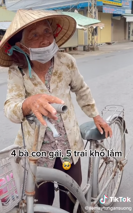 Xót thương cụ bà có 9 người con mà không ai nuôi, già vẫn đi làm mướn