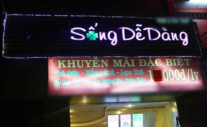 1001 kiểu đặt tên quán bá đạo trên từng hạt gạo của hội tiểu thương
