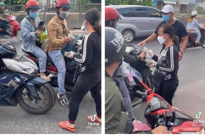 Bà cô có tấm lòng bồ tát, đã phát 120 triệu mệt quá ngồi nhai khoai mì
