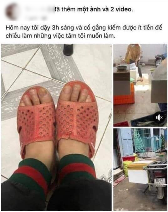 Bà cô có tấm lòng bồ tát, đã phát 120 triệu mệt quá ngồi nhai khoai mì