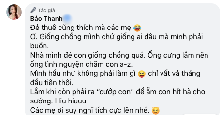 Bảo Thanh chỉ ra những đặc quyền của chị em khi trót đẻ thuê