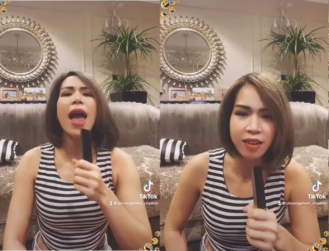 Vợ Shark Long ngoài đời: buồn buồn lướt Tiktok chị vui cả ngày