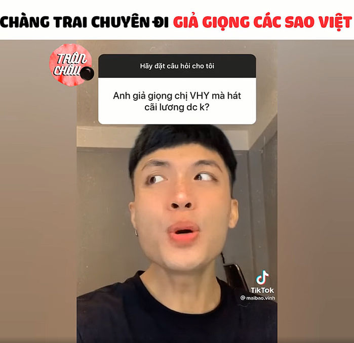 Chàng trai giả giọng 12 sao Việt: Ca cải lương bằng giọng Võ Hoàng Yến