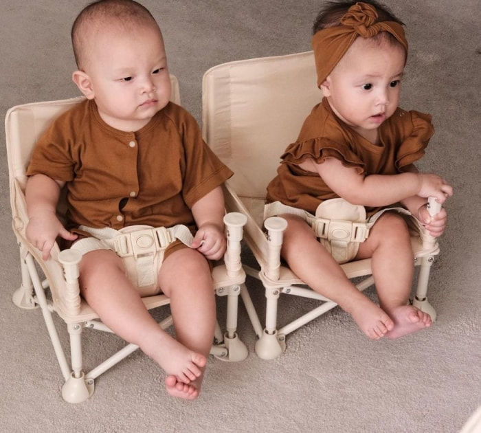 Chuẩn thánh háu ăn, Leon chép miệng liên tục khi thấy bố ăn