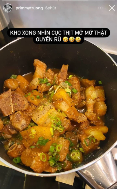 Primmy Trương sau 8 tháng làm dâu hào môn: biết nấu ăn sau 29 năm
