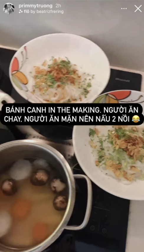 Primmy Trương sau 8 tháng làm dâu hào môn: biết nấu ăn sau 29 năm