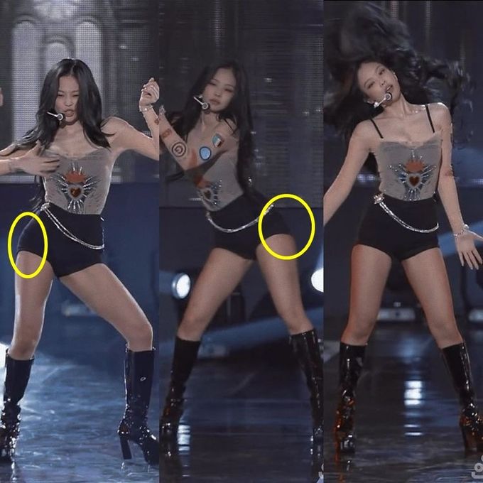 Đẹp như idol Kpop vẫn bị soi dùng độn hông: Jennie dính chưởng