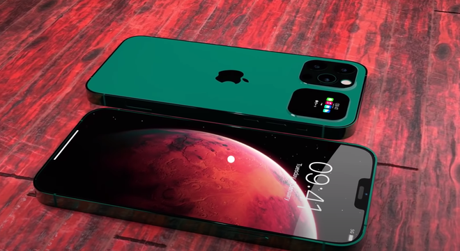 iPhone 13 có màn hình phụ sau lưng: Nếu được tặng không ngại số 13 đâu