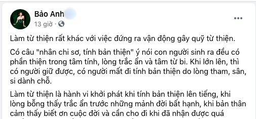 Bị phản đối quan điểm, Bảo Anh cãi tay đôi với anti fan cực gắt