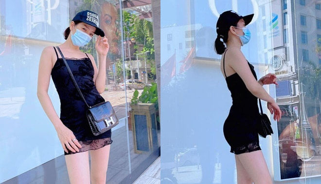 Lệ Quyên chung tình với váy ngủ: Không ngại mặc từ nhà ra phố