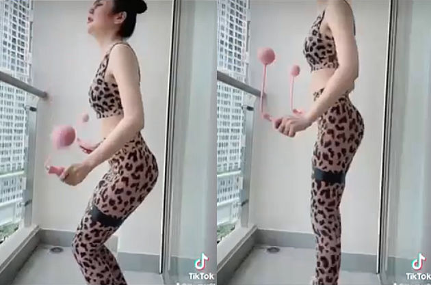 Lily Chen hướng dẫn cách tập luyện tại gia để có vòng 3 lên tới 102cm