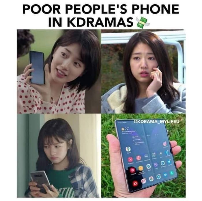 Logic như phim Hàn: Diễn viên dù nghèo nhưng vẫn dùng điện thoại xịn
