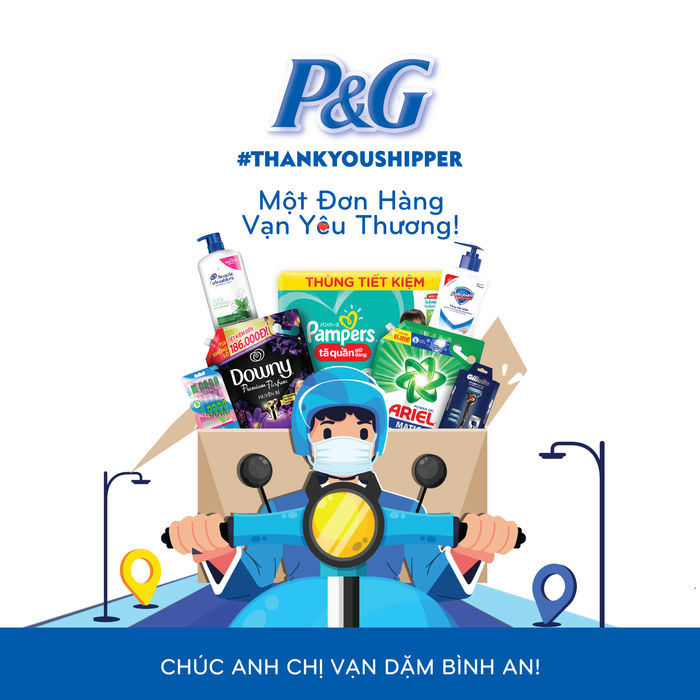 “Một đơn hàng, vạn yêu thương” - Đong đầy tình cảm dành cho shipper