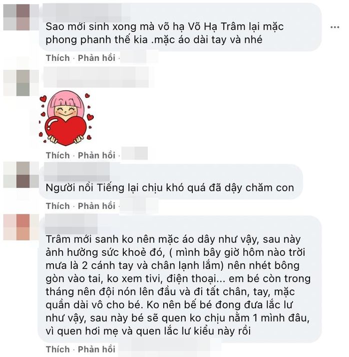 Mỹ nhân Việt bị góp ý cách chăm con: Võ Hạ Trâm, Hà Hồ cần thay đổi