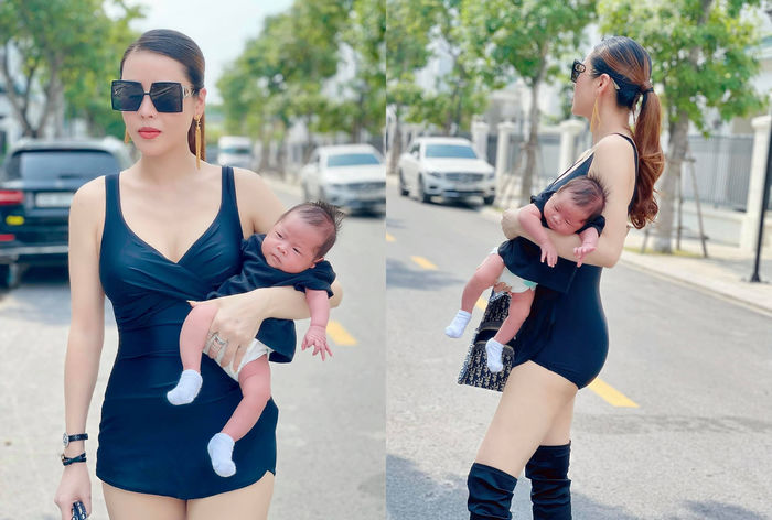 Nhan sắc sao Việt sau 1 tháng sinh con: Vy Oanh đẻ như không đẻ
