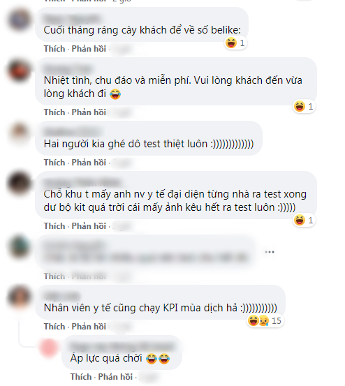 Nhân viên y tế ra tận đường mời nhiệt tình: Vô đây em test Covid cho