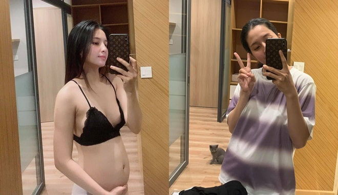 Nhóc tì Vbiz có ngày sinh nhật đặc biệt: Con Thiên An chào đời 1/4
