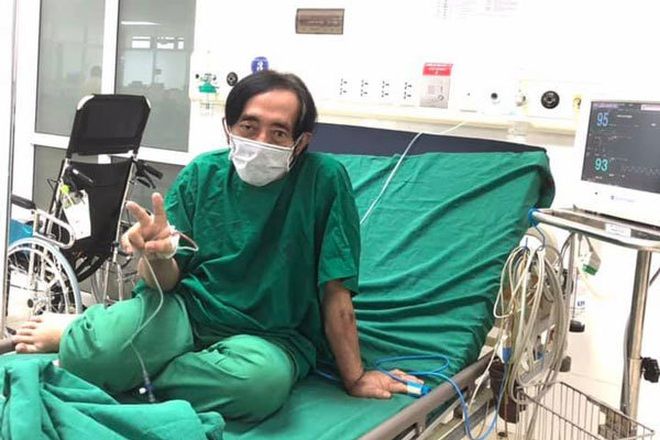Những hình ảnh lạc quan trên giường bệnh của nghệ sĩ Giang Còi