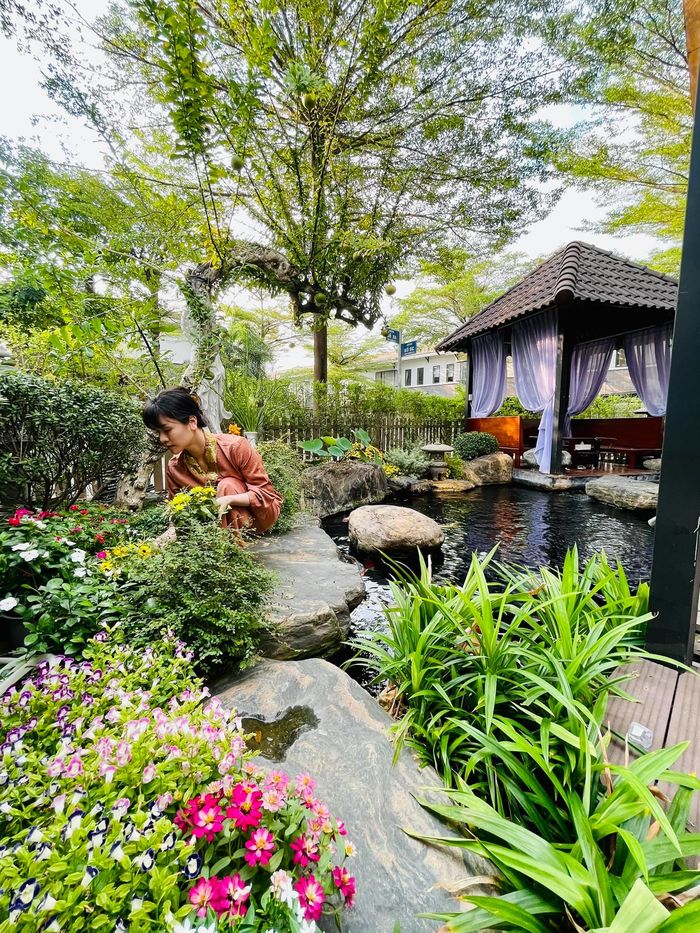 Vườn rau xanh trong biệt thự của Nhật Kim Anh: khỏi lo đi chợ