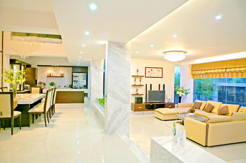 Vườn rau xanh trong biệt thự của Nhật Kim Anh: khỏi lo đi chợ