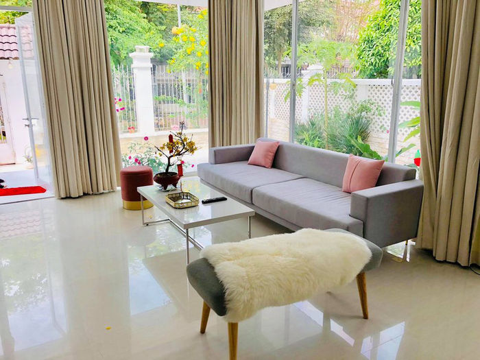 Vườn rau xanh trong biệt thự của Nhật Kim Anh: khỏi lo đi chợ