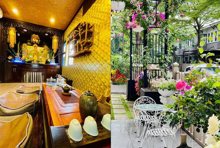 Vườn rau xanh trong biệt thự của Nhật Kim Anh: khỏi lo đi chợ