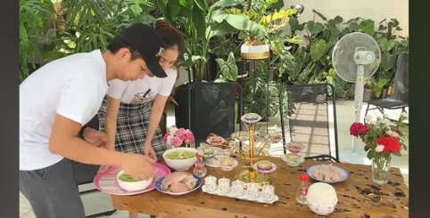 Phan Hiển nói về hành động lạ của Khánh Thi: Lâu lâu vợ em hay khùng