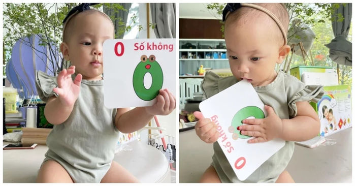 Leon học bài nhưng chỉ biết cầm chữ “con dê” khiến Hà Hồ kêu trời
